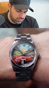 32K views · 5.8K reactions | Customized watches—love them or not?  Painting a dial takes real skill, and this piece will definitely spark a conversation. What’s your take?樂 #bigmoe #dubai #bigmoewatches #rolex | Big Moe Watches - Dubai Luxury Watches | Facebook