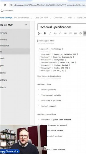 🚨Azure DevOps for Product Owners and Business Analysts. Live Class!