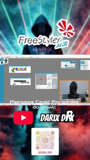 Freestyler DMX Poradnik PL #fypシ #party #dj #dmx #freestyler #fixtury #fixtures #shorts #short
