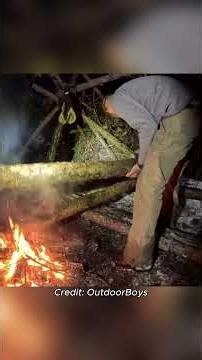 Man ALONE in The Wilderness! #outdoorboys #survival #camping