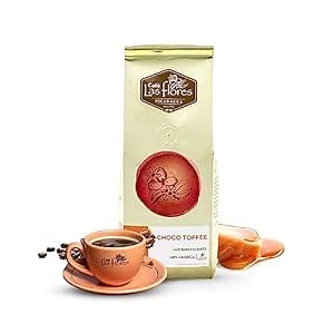 Café Las Flores Hacienda El Progreso Coffee Beans, Choco Toffee Ground Coffee Medium Roast, Nicaragua’s Premium Gourmet Coffee Made of Pure Arabica Beans, Chocolate and Caramel Undertones, 12 oz.