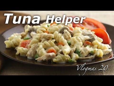 Easy Tuna Helper Recipe | Vlogmas Day 20 (Easy Meal)