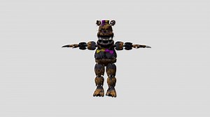 dark nightmare fredbear(fusion) - Download Free 3D model by i0hugo