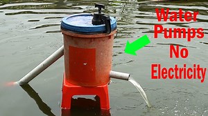 2.5M views · 20K reactions | How I make a free pump without electricity | Great DIY Idea | Facebook