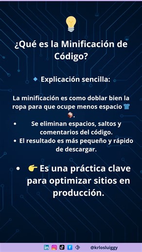 ¿Qué es la Minificación de Código?