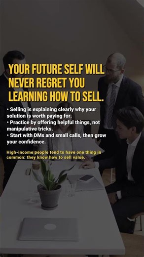 Learn Basic Sales Skills and Unlock Higher Income #motivation #makemoneyperday #quotes