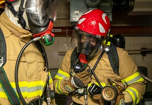 6.4K views · 306 reactions | WATCH ⬇️ HMAS Ballarat II conducted a number of Damage Control Exercises while on a Regional Deployment. The complex activities ensure the Anzac-class frigate is able to respond to worst-case scenarios should they arise. #AusNavy has deployed multiple ships across the region throughout 2021, demonstrating a commitment to working with partners to address shared challenges, including maritime security. #YourADF | Royal Australian Navy | Facebook