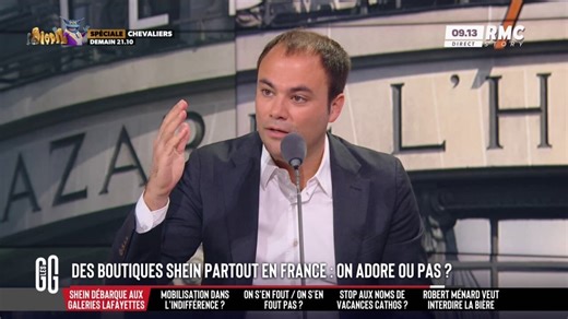 Boutiques Shein en France : "La CGT est responsable de la mort de l'industrie française."