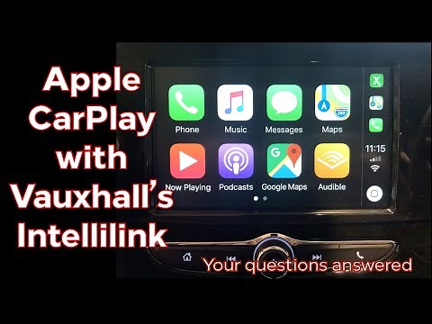 Connecting Apple CarPlay to Vauxhall’s intellilink.