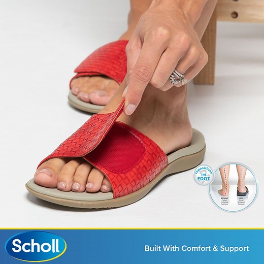 1.3K views · 370 reactions | Have you experienced the comfort of Scholl Orthaheel footwear? The supportive footbed makes for wonderfully comfy feet. | Brand House Direct | Facebook