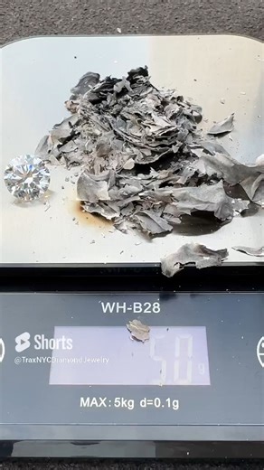 30K views · 585 reactions | Because both substances are carbon, some can say that paper and a diamond are the same. The difference between the two is that the diamond underwent tremendous amounts of pressure, while the paper was simply cut from a tree that was above ground. TraxNYC.com for your precious carbon, the Diamond kind. #diamond #gold #jewelry | Trax NYC Custom Jewelry | Facebook