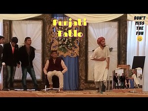 Funny skit | Punjabi tablo in University of Education | Welcome/farewell Party tablo | Pakistan