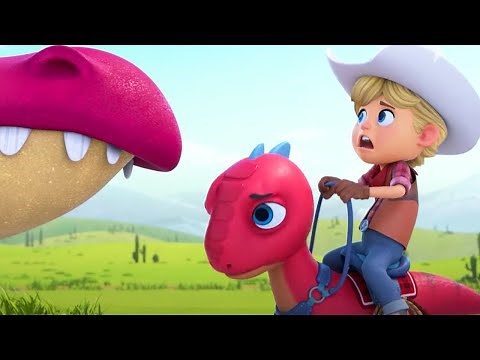 Jon Faces Thunderfoot | Dino Ranch