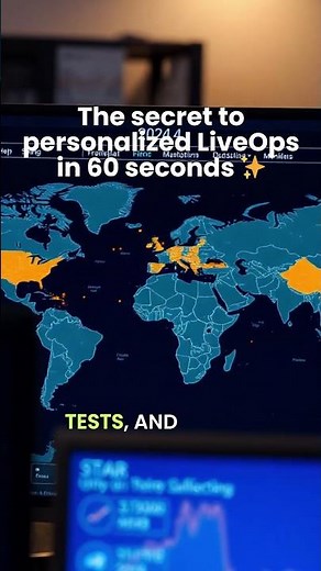 The secrets to personalized LiveOps in 60 seconds ✨ #shorts #liveops #games