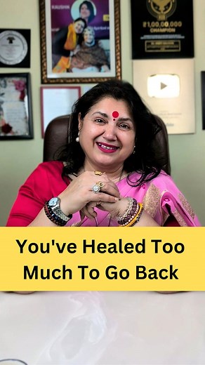 14K views · 308 reactions | You’ve Healed Too Much To Go Back To That Old Version of You!! #nittygrittywithdrneetikaushik #neetikaushik #lifelessons #motivation #postivevibes #wisdomquotes | Dr.Neeti Kaushik | Facebook