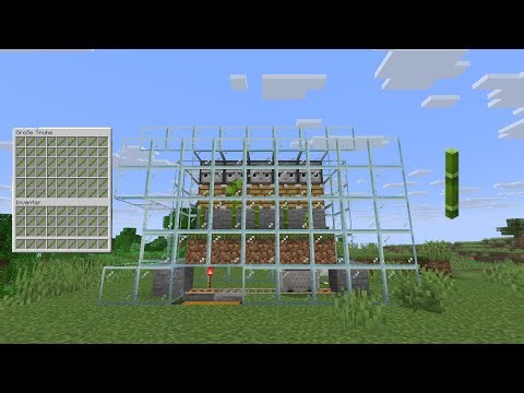 Minecraft Bambus Farm Java+ Bedrock!