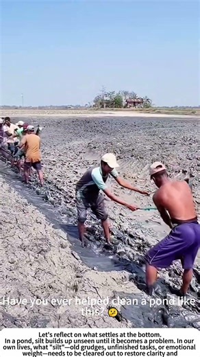 Cleaning the Depths: Hand-Dredging a Pond 💧🧹