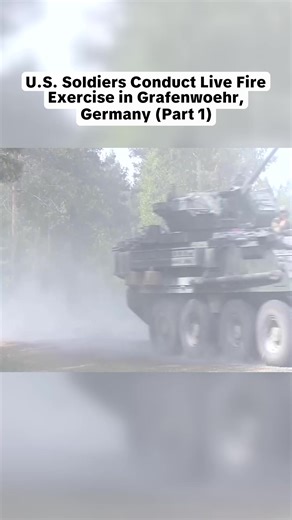 U.S. Soldiers Conduct Live Fire Exercise in Grafenwoehr, Germany_Part1