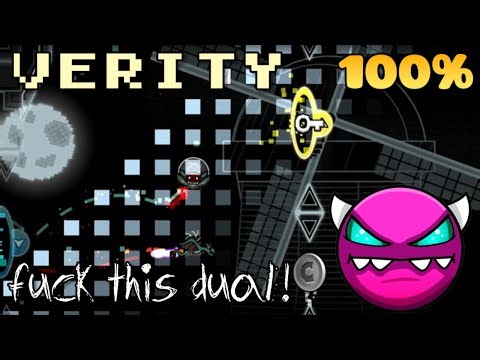 WORST DUAL! "VeritY" by "Serponge" 100% (medium demon) // Geometry Dash 2.207