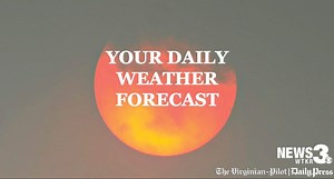 Today’s weather: Windy, cold and sunny
