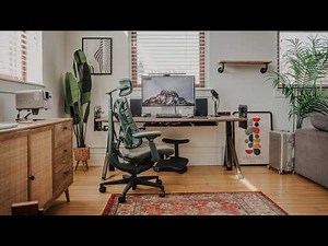 My Loft Office Setup - Desk Setup for Productivity&Creativity