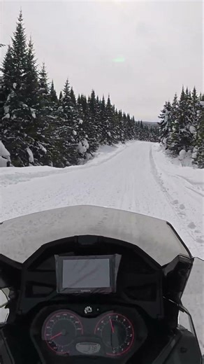 POV: Epic Trail Ride in Pittsburg NH 🇺🇸❄️#shorts