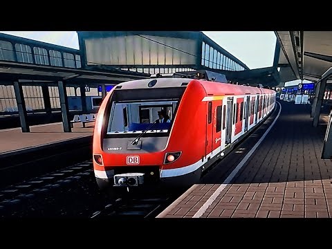 S1 Duisburg Hbf 07:30 - 08:15 Bochum Hbf. BR: 422. [ TRAIN SIM WORD 5 ]. Hauptstrecke Rhein Ruhr.