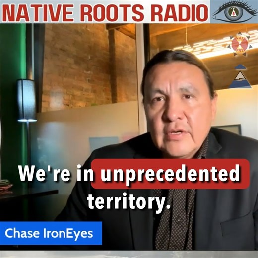We're in unprecedented territory... From unlawful use of deadly force to escalating state-sponsored violence, Chase warns that what’s unfolding in the Twin Cities should concern anyone paying attention. Be prepared. Lakota Law and Sacred Defense Fund Executive Director Chase Iron Eyes appeared live from Minneapolis on Native Roots Radio today to address the ongoing situation with the U.S. Immigration and Customs Enforcement (I.C.E.) operations there. These actions, often undertaken by armed and