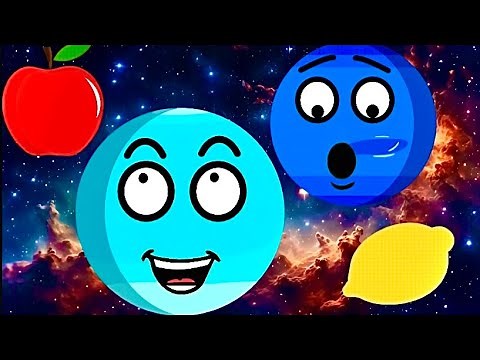 What if the Planets of the Solar System were fruits? | Size Comparison | Planets of the Solar System