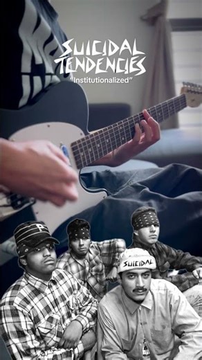 Is Coke Zero ok? #suicidaltendencies #institutionalized #guitarcover #thrashmetal #punkrock