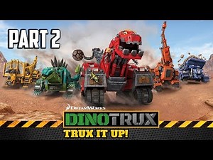 Dinotrux: Trux It Up! Gameplay | Let's build the Dinotrux landmark! (Part 2)