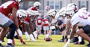 Sights, sounds from Alabama's first spring football practice