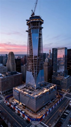 From Vacant Lot to World Trade Center Buildings