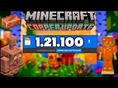 Minecraft 1.21.100 PATCH APK🔥 New MCPE Official Update (32/64-Bit) DOWNLOAD NOW!