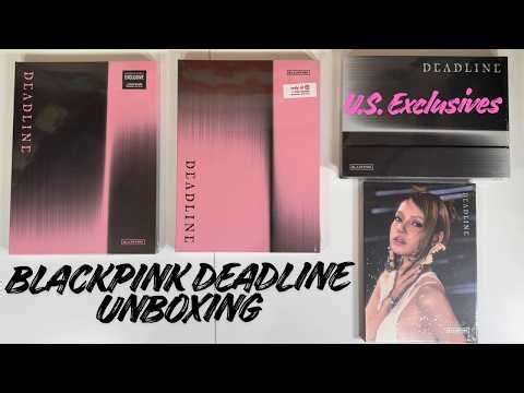 Unboxing: Blackpink Deadline [Black, Pink, Grey, Silver Versions] [Target Barnes & Noble Exclusives]