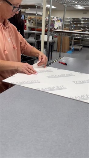 Fun fact: Our team members mount, trim, & quality check every photo print by hand. 💫 📷 by @atsumi_sullivan | Miller's Professional Imaging