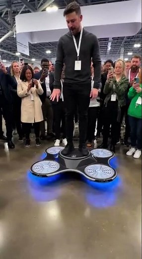 The Future Hoverboard That Actually Floats! 😱✨