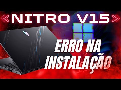 How to Format and Install Windows 11 Acer Nitro V15 + Drivers and Solve Formatting Problems
