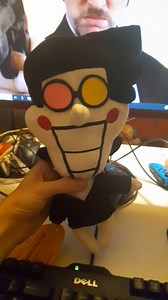 My Spamton plushie arrived, here are his voice lines if anyone was wondering. Seems to just be rips of his in-game voice, which is fine by me.