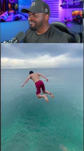 jumping off a cliff with no hesitation 🌊 #cliffdiving #extreme