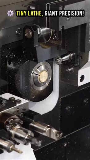 Tech Gadgets Innovations on Instagram: "⚙️ Tiny Lathe, Giant Precision! 🔹 Overview · The Star SP‑20 Swiss-type lathe delivers full-scale precision in compact form · Handles turning, drilling, milling, and cross-machining for automotive, hydraulics, and specialty parts · Often paired with Tungaloy tooling for high-performance operations 🛠 Key Features · Swiss-style sliding headstock ensures accuracy on slender parts · Multiple tooling stations: up to 8 turning tools + cross-drilling units · Sup