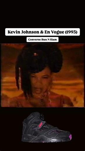 Jamon. B on Instagram: "#tbt Converse commercial Starring Kevin Johnson and En Vogue promoting the Converse Run N Slam shoe which was worn by Kevin Johnson while he was playing for the Phoenix Suns. Who remembers this shoe and commercial? 🏀 #kevinjohnson #kj #phoenixsuns #nba #basketball #converse #runnslam #mrgoodietwoshoes #envogue #kicks #sneakers #converse #explore #jamonboltonshow"