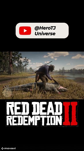I Tried Recreating RDR2's Crocodile Skinning Animation in REAL Life #rdr2