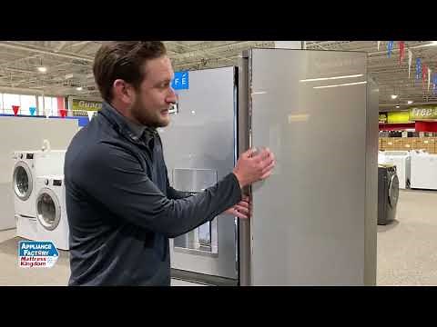 Product Review: Cafe Platinum Glass Refrigerator #CQE28DM5NS5