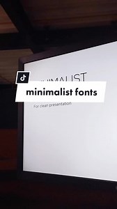 Our fav minimalist fonts, which one do you like? #fypシ #graphicdesign #powerpoint #designer