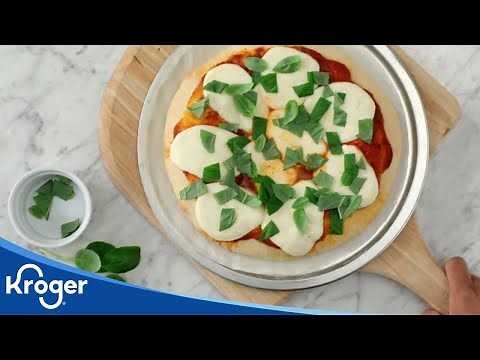 Margherita Pizza with Homemade Dough | Kroger Recipes | Kroger