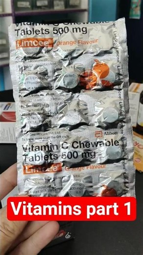 “Vitamin Side Effects Part 1 😳” Limcee tablet