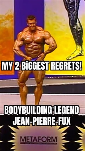 Bodybuilding Legend’s 2 Big Regrets - Jean-Pierre-Fux