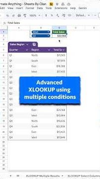Once you learn how to use XLOOKUP with multiple conditions, your life will be changed!