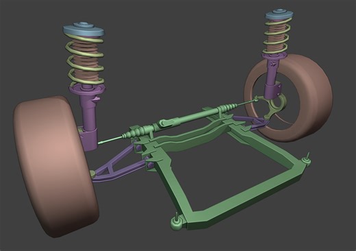 Macpherson Strut Suspension